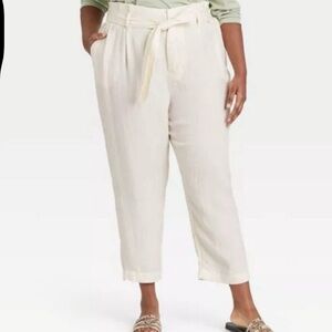 NWOT A New Day High Waist Paperbag Waist Pants | 16